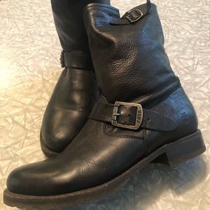 Frye Veronica motorcycle biker boots